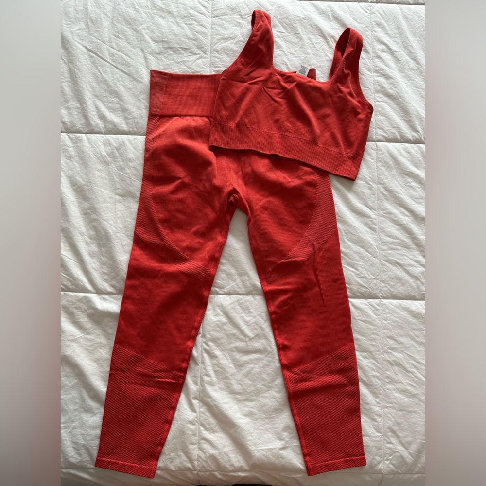 JoyLab Red Women's Workout Set